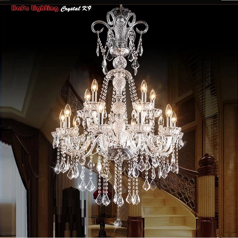 Lustre de Cristal Sala de Estar Lustres de Cristal Pingentes e Lustres Lâmpada de Iluminação Moderna Decoração Tiffany Home Indoor 5 decoração tiffany pingentes e lustres iluminação para casa lâmpada interior