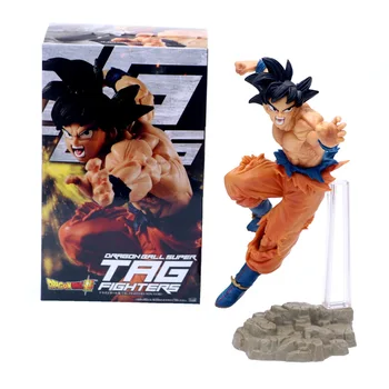 

Anime Dragon Ball Z Super The Fighters Son Goku Black Hair Goku PVC Action Figure Collectible Model Kids Toys Doll Gift 18cm