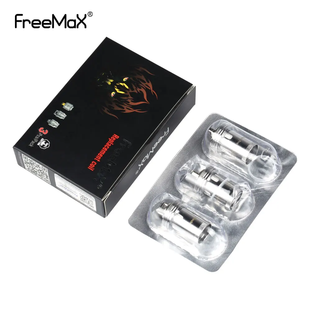 3 шт./6 шт. Freemax Mesh Pro Tank катушка Одиночная 0.15ohm/двойная 0.2ohm/Тройная 0.15ohm/SS316L Одиночная 0.12ohm катушка основной головки