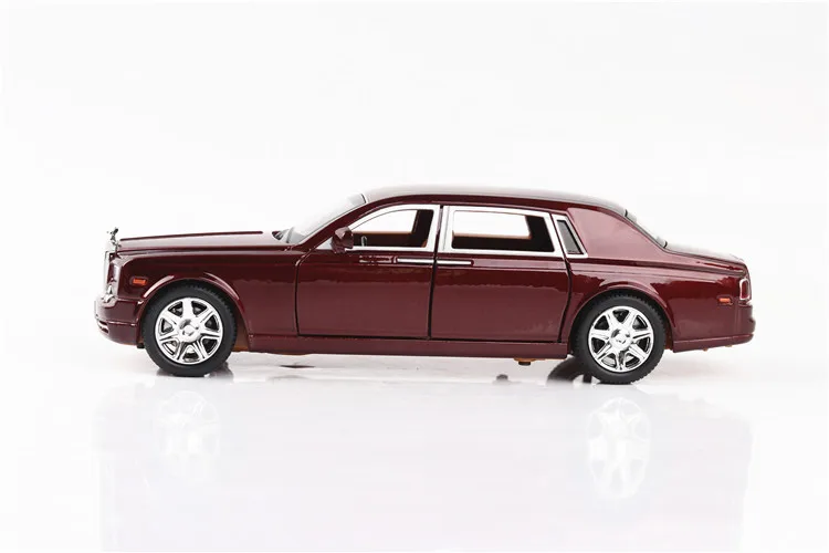 1/24 Diecasts& Toy Vehicles Rolls-Royce phantom модель автомобиля со звуком и светильник коллекция автомобиля игрушки для мальчика Детский подарок brinquedos