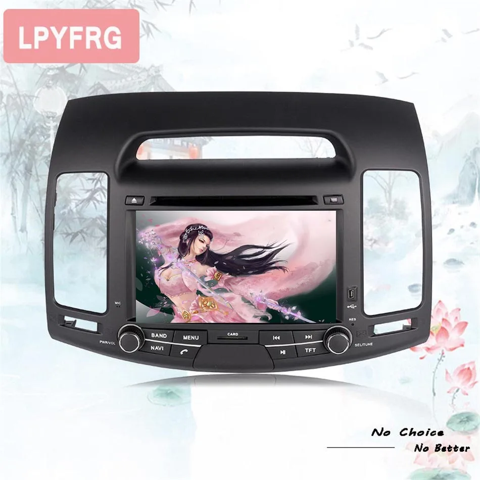 Sale Android 9.0 Car DVD GPS for HYUNDAI ELANTRA (2007-2011) Mirror Link 4GB RAM auto multimedia Stereo HEAD UNITS Stereo Video Audio 3