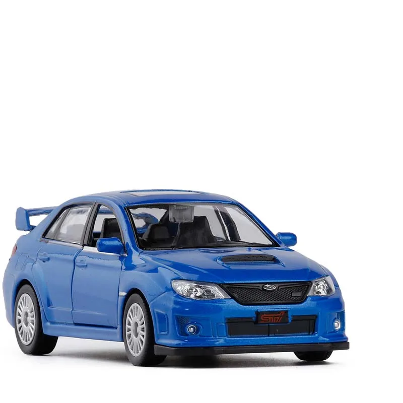 Высокая симуляция 1:36 весов 2011 Subaru Impreza купе металлические откатные машины с WRC STI 2