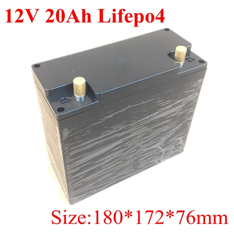 12v 20Ah Lifepo4 аккумулятор Ups 20ah литиевая батарея чехол для E-bike Солнечная уличная