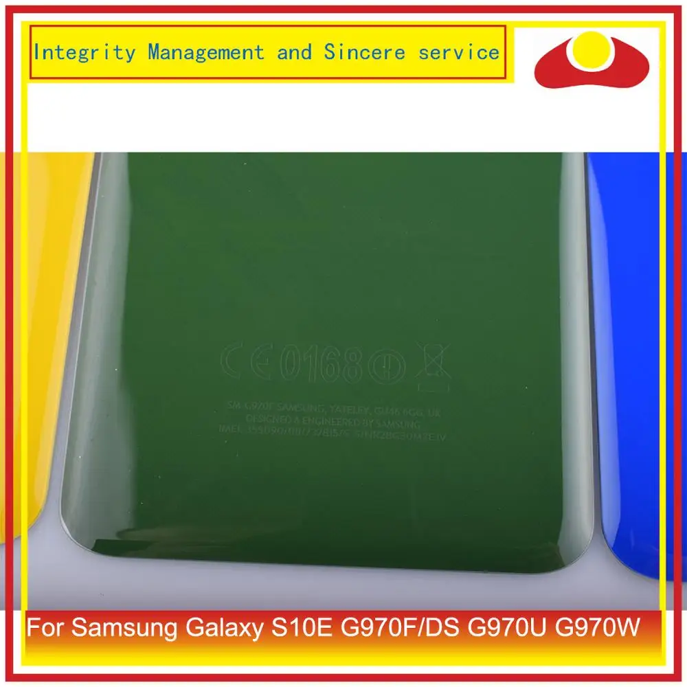 Оригинальный чехол для Samsung Galaxy S10E G970F/DS G970U G970W корпус батарейного отсека задняя