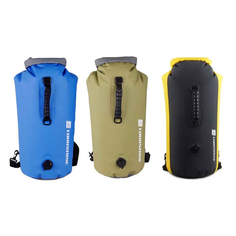 

60L Pvc Inflatable Waterproof Dry Bag Backpack Swimming Kayak Rafting Drifting Camping Hiking Rucksack