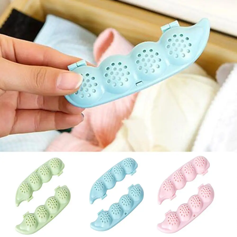 

2pcs/set Insect-resistant Natural Camphor Ball Peas Camphor Moth Ball Wardrobe Naphtaline Safe Pest Control
