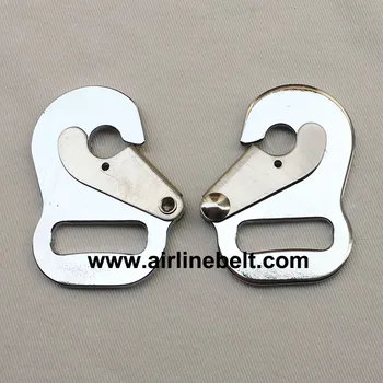 

Universal Stainlesss steel Auto Car seat belt buckle hooks Car Safety belt buckles anchor locks Accessories