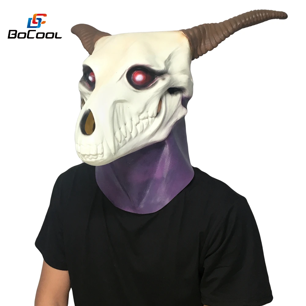

Japanese Anime The Ancient Magus Bride Elias Ainsworth Mask Realistic Skull Halloween Mask Cosplay Latex Mask Cosplay Prop