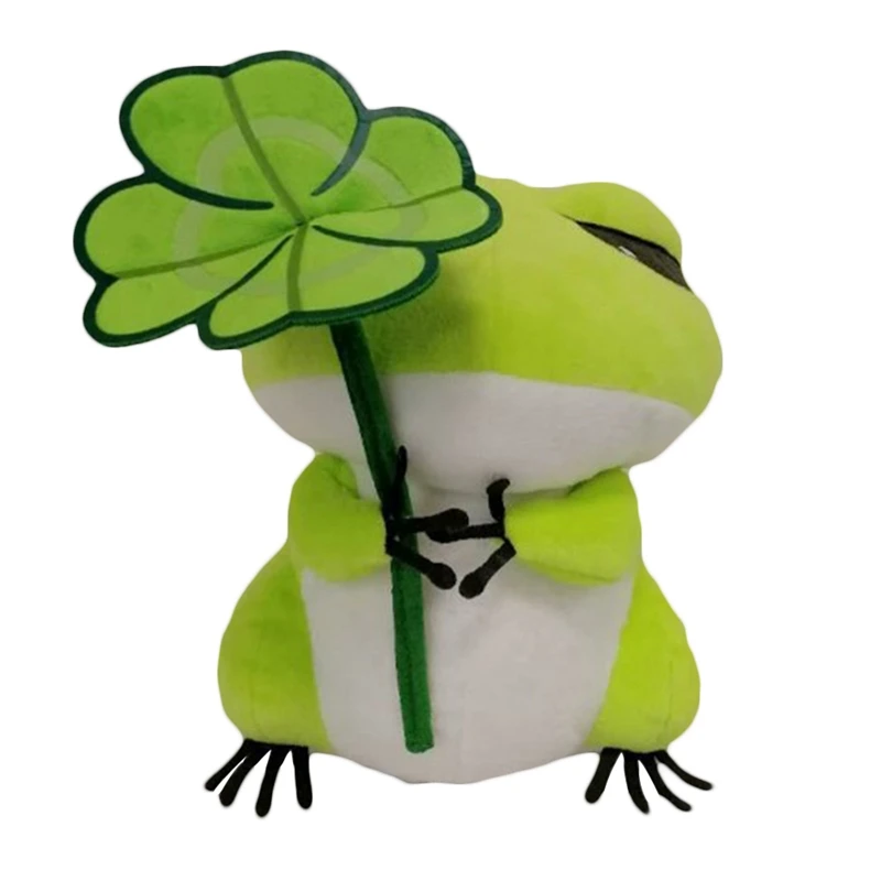 

2018 Popular 13CM Cute Travel Frog Doll Frogs Stuffed Plush Toy Gift For Kids Birthday Gift Toy