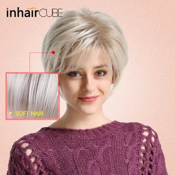 Inhair Cube Short Straight Synthetic Hair Wig 10 4