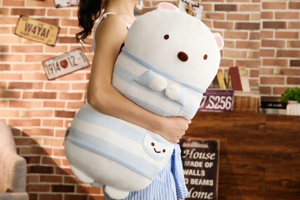 1 шт. 45/60 см угловой био Подушка японская анимация Сумико гураши плюшевая игрушка по мотивам мультфильма кукла для девочек подарок на день