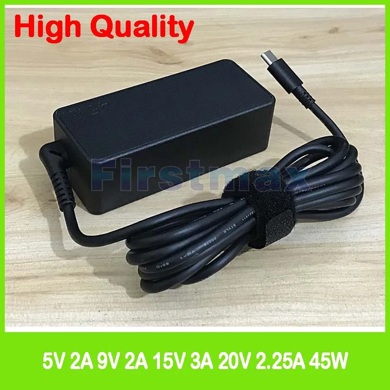 Адаптер переменного тока ADLX45YCC3A ADLX45ULCC2A 45 Вт USB C Тип зарядное устройство для