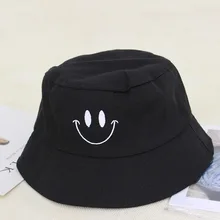Новинка, шапка со смайликом, шапки для рыбаков, для мужчин и женщин, одноцветная, Outdoo, летняя, для влюбленных, уличная, хип-хоп, танцовщица, Рыбацкая шапка