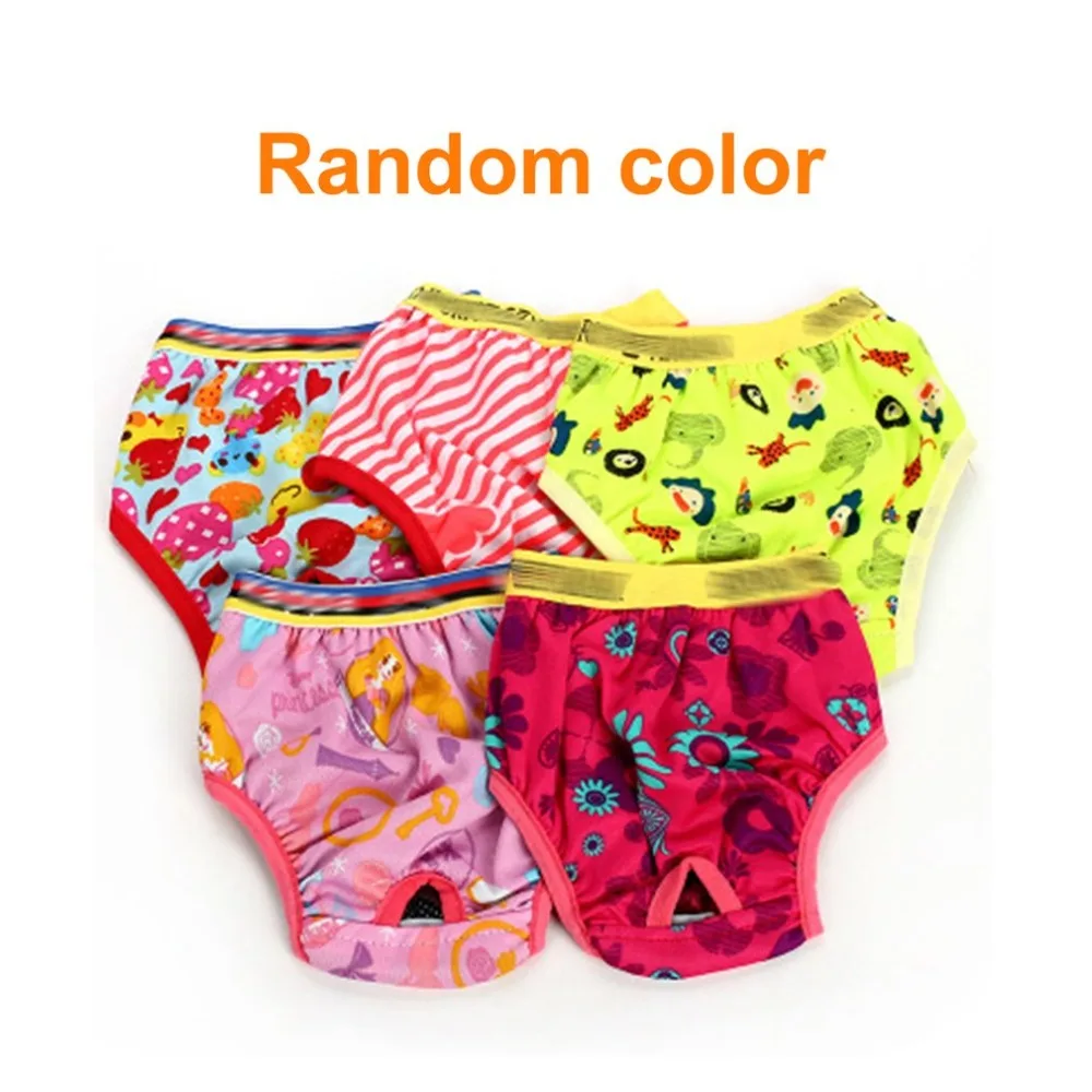 

Female Pet Dog Physiological Panty Brief Menstrual Hygiene Pants Soft Pure Cotton Summer Shorts Cute Underwear Pants