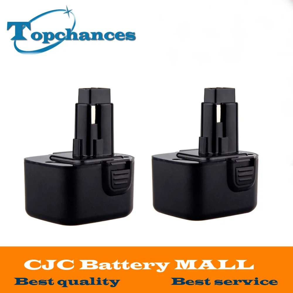 

2pc Ni-MH 12V 3.0Ah 3000MAH Replacement Power Tools Batteries Cordless Drill for Dewalt DC9071 DE9071 2802K DE9074 DE9075 DC740K