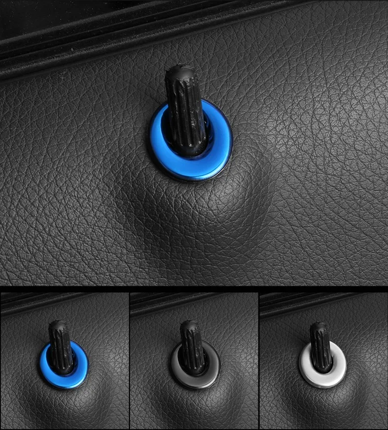 for Mercedes Benz A GLA CLA Class W176 W246 C117 X117 Door Lift Lock Metal Decoration Trim Stickers Cover Car Styling | Автомобили и