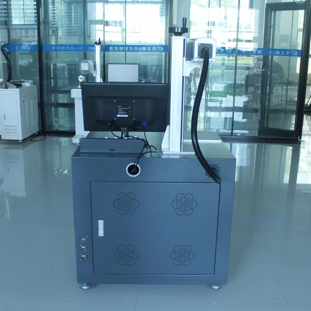 Китайский новый дизайн 20 Вт 30 50 100 CO2 волоконно лазерная маркировочная