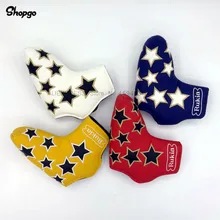 [4 цвета] Лезвие Клюшки для гольфа с магнитным замком Открытый водонепроницаемый PU Гольф головной убор для мужчин женщин