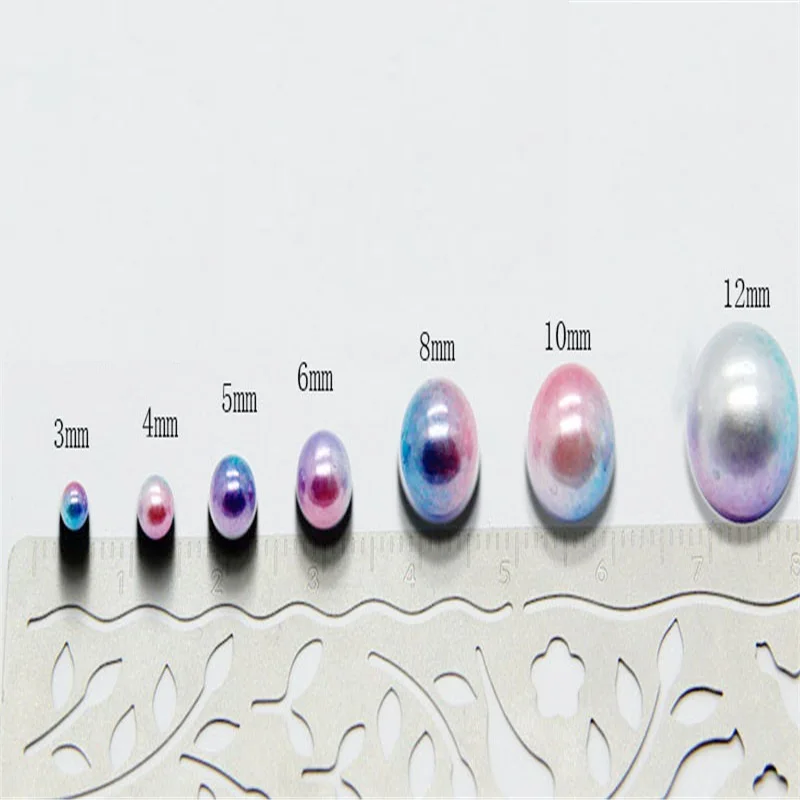 Silicone Baby Teething Teether Beads Safe Food Grade Nursing Chewing Round Silicone Beads Necklace