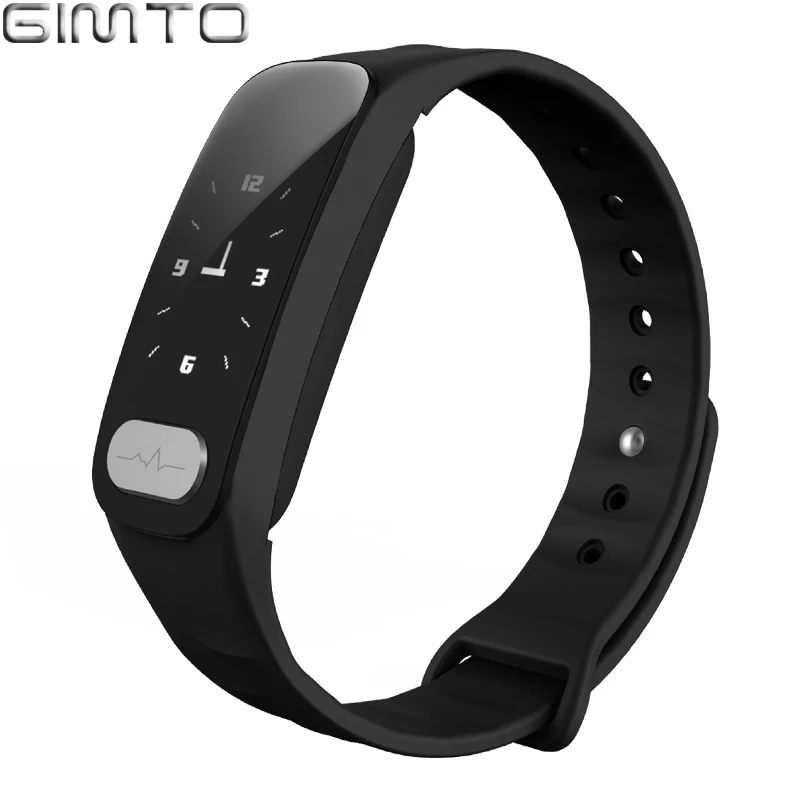 GIMTO 2019 Bluetooth Спорт Браслет Смарт часы для мужчин женщин браслет приборы для измерения артериального давления ЭКГ Дата сердечного ритма