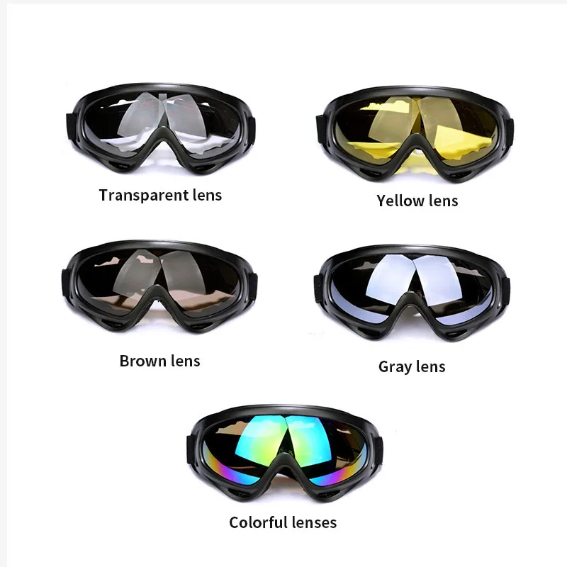 Взрослые регулируемые MTB горный велосипед велосипедные лыжные очки для спорта на открытом воздухе рабочее место защита глаз защитные аксессуары