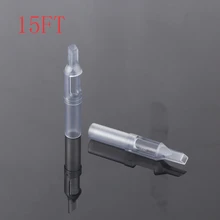 15ft Насадки для татуировок 50 шт. серый одноразовые Насадки для татуировок 15ft высокое качество Пластик советы для татуировки Поставки