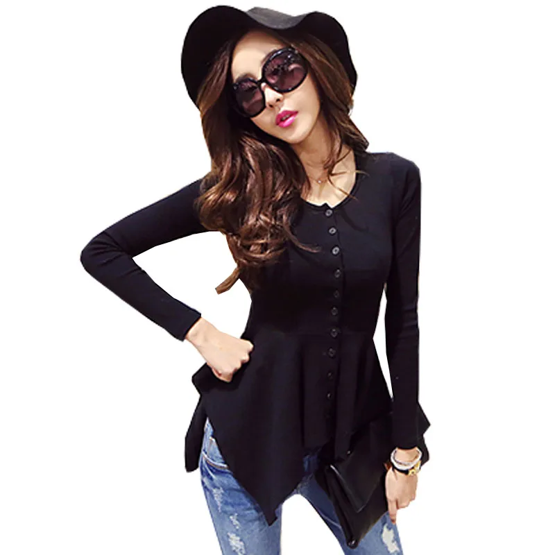 Invierno ropa de las mujeres blusas y Camisas Mujer Ruffles Womens Camisas mujeres Tops y Blusas 2018 nueva moda mujer vetement ropas Invierno ropa de las mujeres blusas y Camisas Mujer Ruffles Womens Camisas mujeres Tops y Blusas 2018 nueva moda mujer vetement ropas
