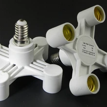 Pbt E14 к E14 основания светильника(4 шт.) socket 100-240 В 6a