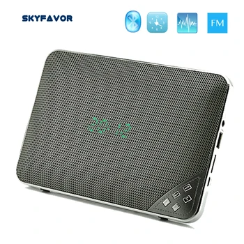 

Hands free Build-in Microphone wireless Bluetooth Speaker pithy FM radio Alarm Clock Portable speaker bluetooth Stereo speaker