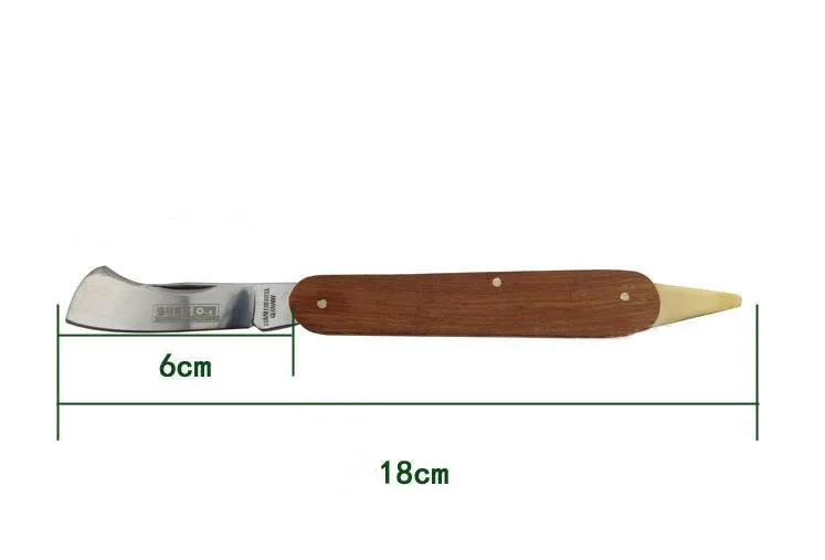 Нож для обрезки, профессиональный нож для прививки дерева, инструмент для прививки, садовые инструменты, 1240