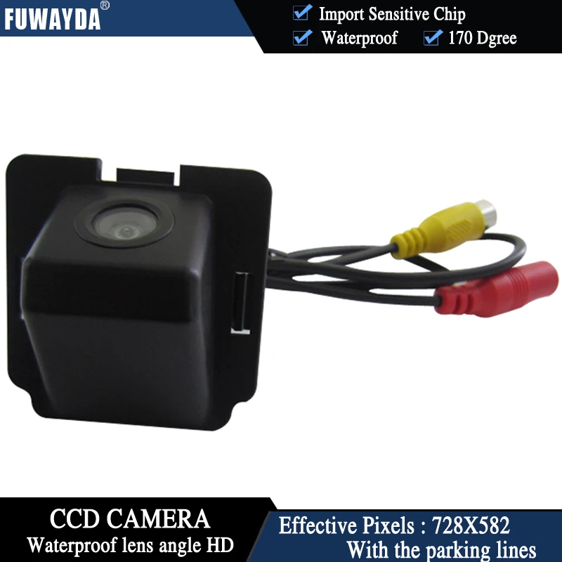Автомобильная камера заднего вида FUWAYDA CCD/170 градусов/с контрольной