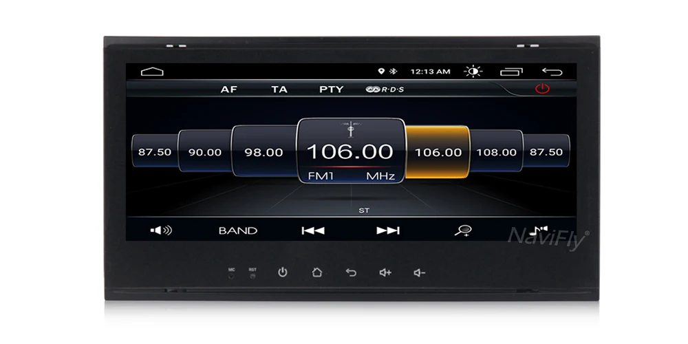 Clearance NaviFly 2din 8.8" Android 8.1 car multimedia player radio for VW Touareg Multivan T5 (2004-2010) GPS Navi stereo player WIFI RDS 16