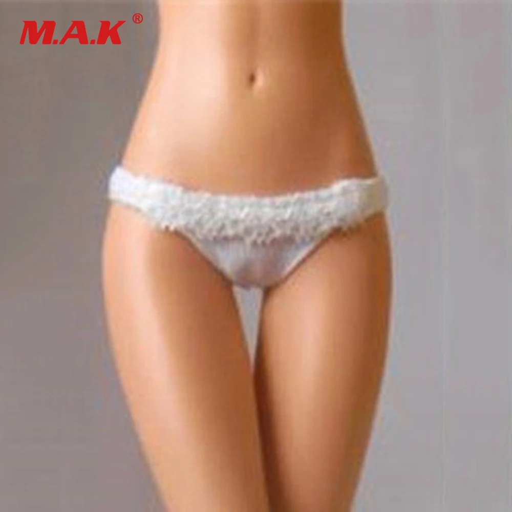 

Customize 1/6 Scale White Lace Underpants Underwear model For 12'' Female Action Figures