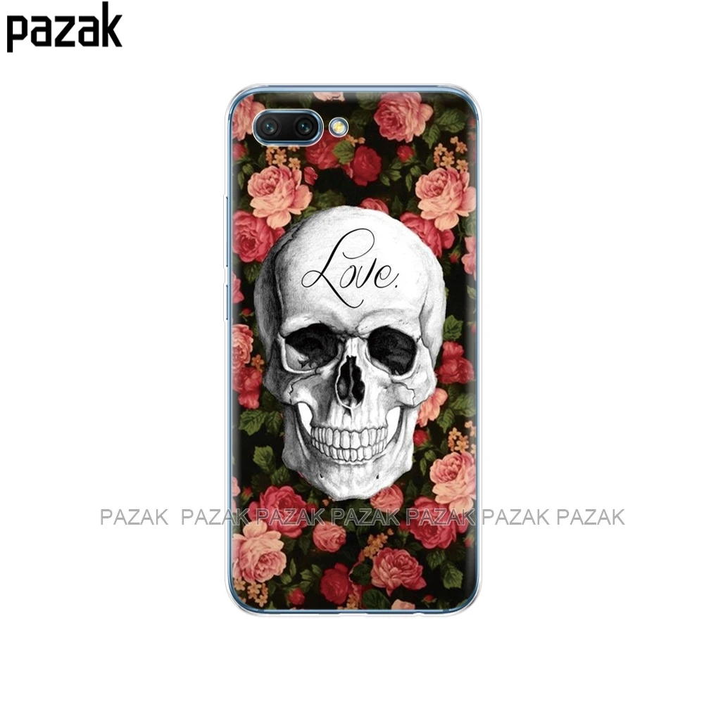 سيليكون جراب هاتف ل huawei honor 10 حالة لينة tpu الغلاف الخلفي جراب هاتف ل honor 10 حالات كوكه Etui كامل 360 واقية البوب