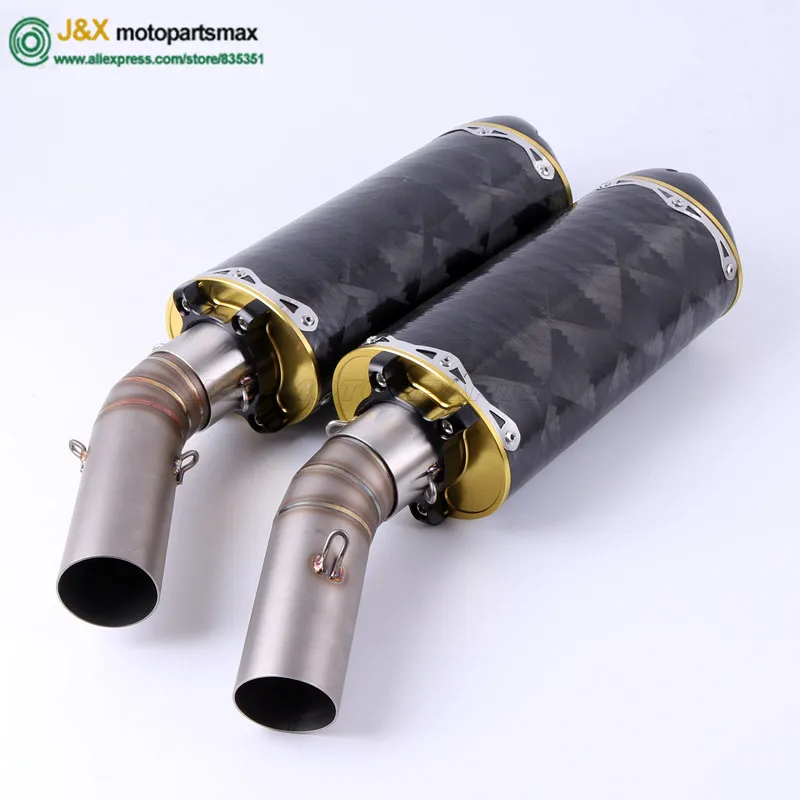 Buy Motorcycle Exhaust full system middle pipe