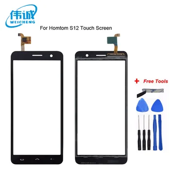 

WEICEHNG Tested Well For Homtom S12 Touch Panel Touch Screen Digitizer Replacement for Homtom S12 phone Accessories