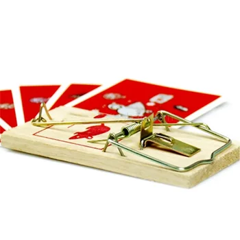 

Free shipping card In Mousetrap magic tricks magic props