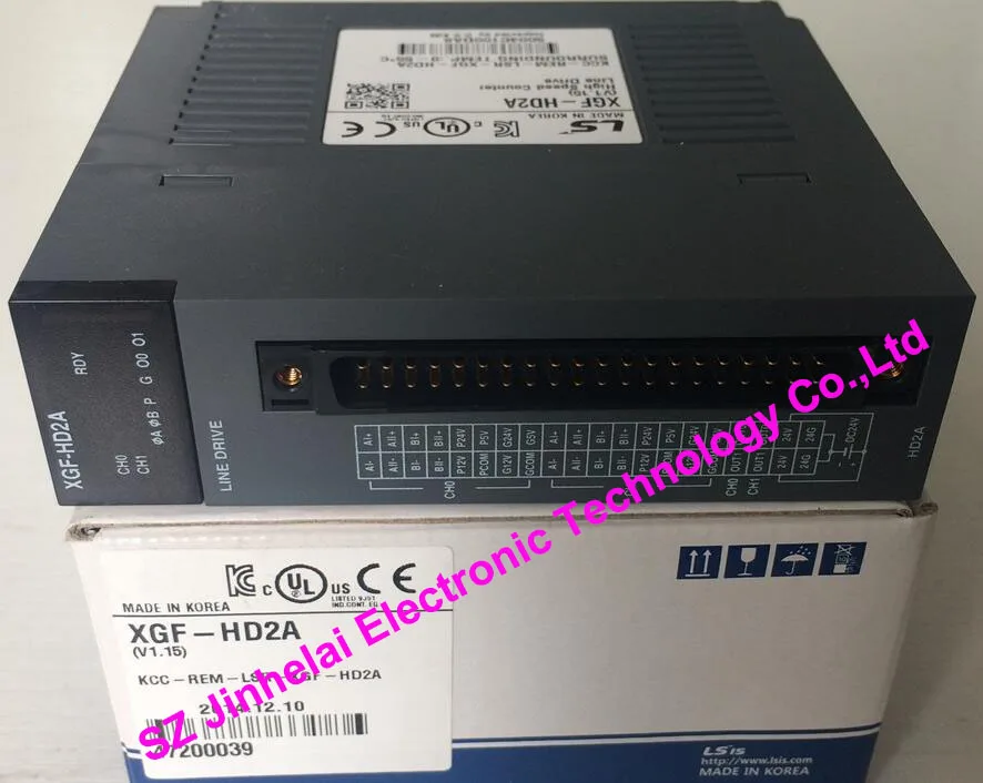 

100% New and original XGF-HD2A LS High Speed Count Module, 2 Channel 500kpps,Line Drive Type
