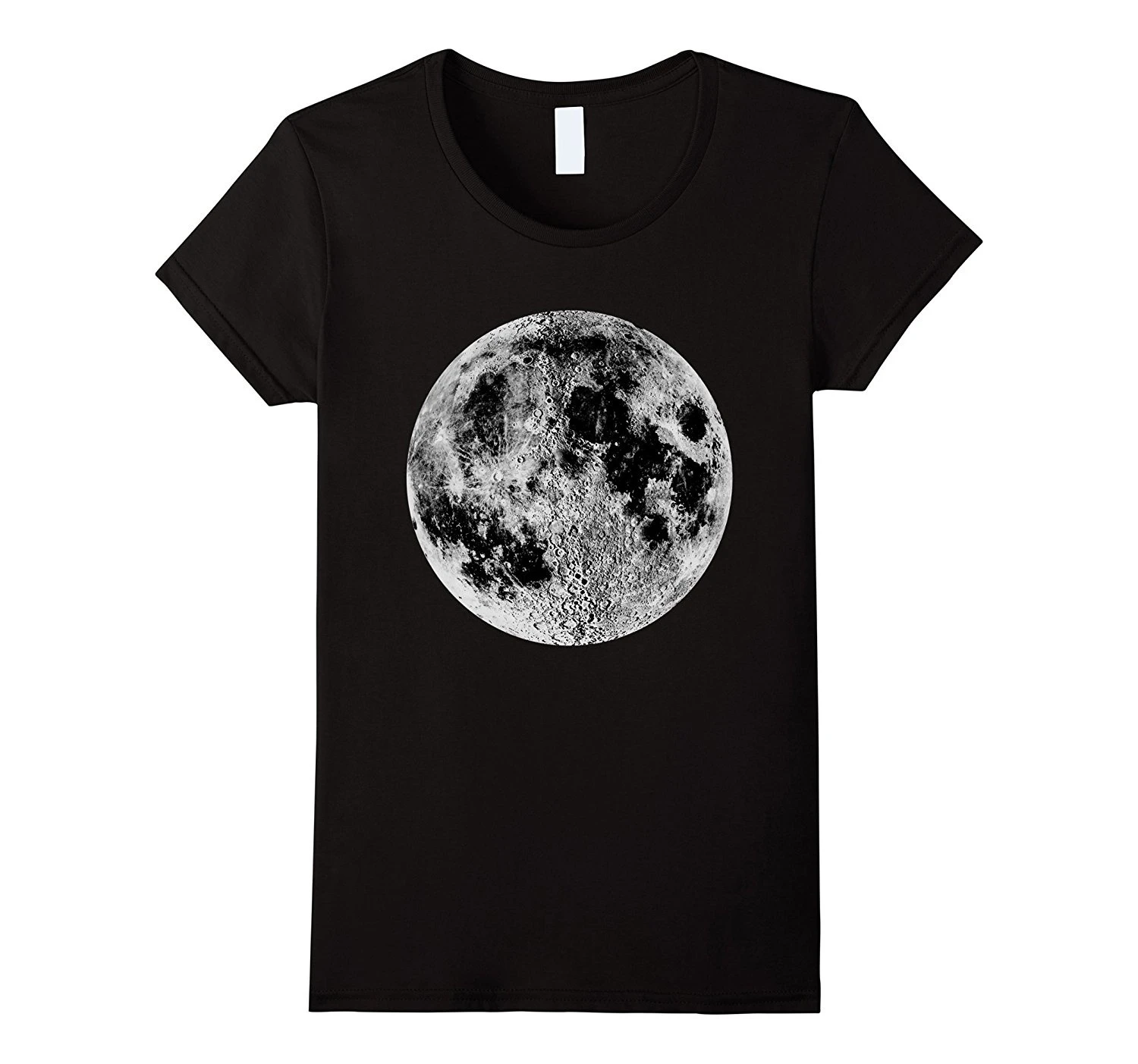

new shirt of the full moon space travel science astronaut graphic tee T shirt funny cotton casual cotton neck Tee women tshirt