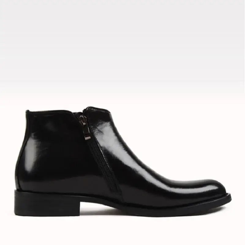 Botas Neve marrom Homens Inverno Sapatos Genuína Preto Boot Trabalho Couro Ankle Masculino De Confortável Masculinos Causal Artesanal Northmarch wpWq4YXcBp