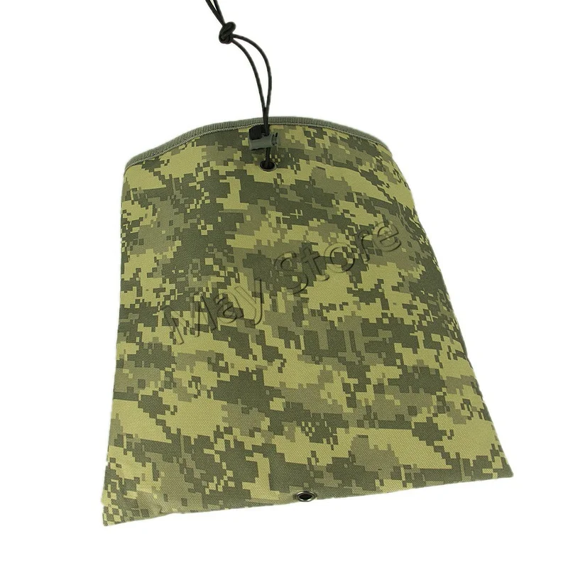 

ACU Camouflage Airsoft Tactical Molle Utility Magazine Dump Tools Drop Pouch Outdoor Hunting Hiking Camp Accessory