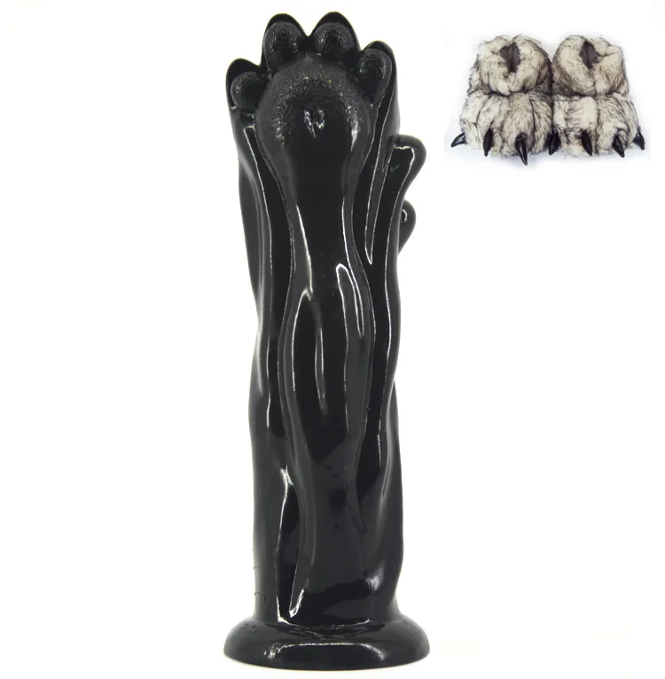 Realistic Bear Paw Dildo Huge Dildo super large Thick anal plug strong sucker big butt stimulate adult sex product Pleasure wand