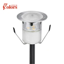 Пол Светодиодный свет 6 шт./упак. встраиваемые Водонепроницаемый подземный светильник 12V низшее Напряжение пятно IP67 для садового сарая патио садовый подъездной дорожки шаг