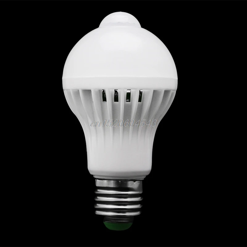 5W//7W//9W LED Auto PIR Motion Sensor Bulb Energy Light Bulb Infrared Saving Lamp