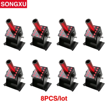 

8pcs/lot Pro DJ Equipment LED Co2 Jet Machine 12 x 3W RGB 3IN1 CO2 Jet Machine Smoke Machine for nightclub party DJ/SX-CM300