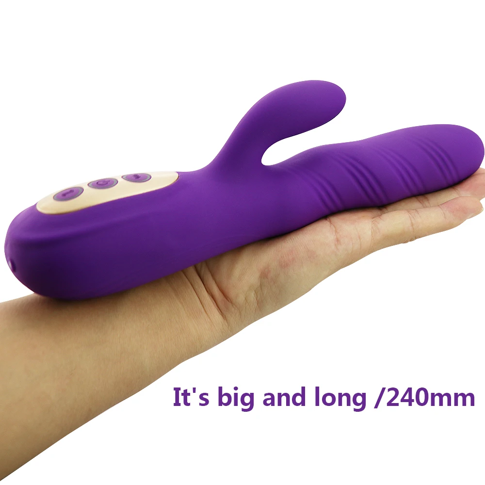 G Spot Vibrator Rechargeable Dildo 12 Vibration Modes Clitoris Stimulator Handheld Wand Massager Sex Toys for Women