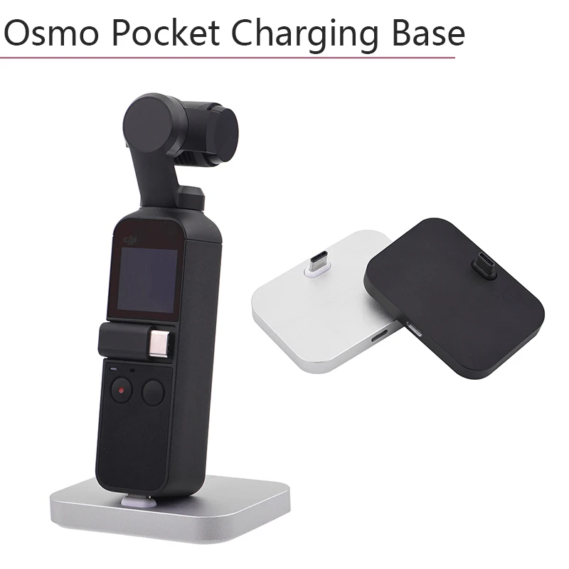 

Charging Base Station USB Charger Desktop Stand Type C Handheld Gimbal Stabilizer Extension Accessories for DJI OSMO Pocket