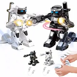 2,4 г соматосенсорной дистанционного Управление боевой робот игрушка двойной конкурентной борьбе внешней торговли модель робота собака