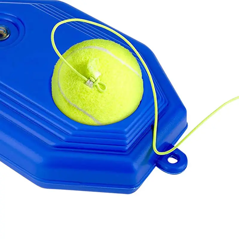 Теннисный тренировочный инструмент для упражнений теннисный мяч самообучения отскок мяч с теннисным тренером плинтус спарринг