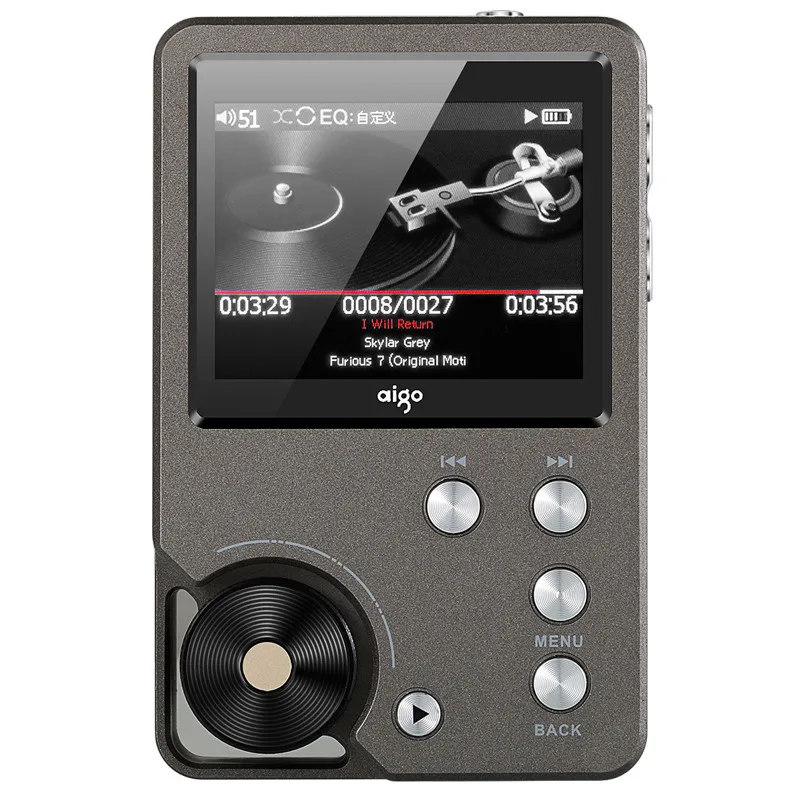 AIGO MP3-105 Здравствуйте FI плеер Loseless Мини Спорт Портативный MP3 с экран TFT WM8965 мини
